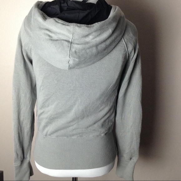 A/X Armani Exchange Grey & Black Zip Up Hoodie. - Picture 3 of 5